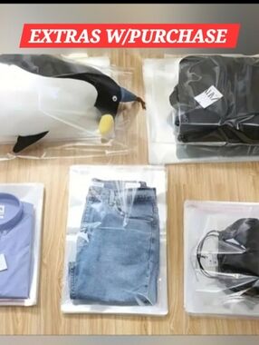 15ct. Thick Cellophane Resealable Bags: SEE DESCRIPTION VARIOUS SIZES AND PRICES